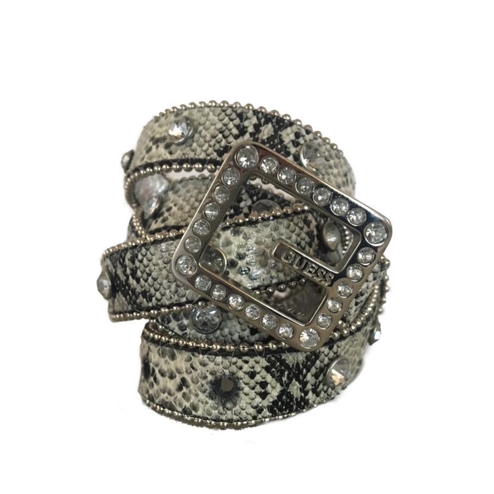 GueSs DiaMonD snAkeSkiN bElt